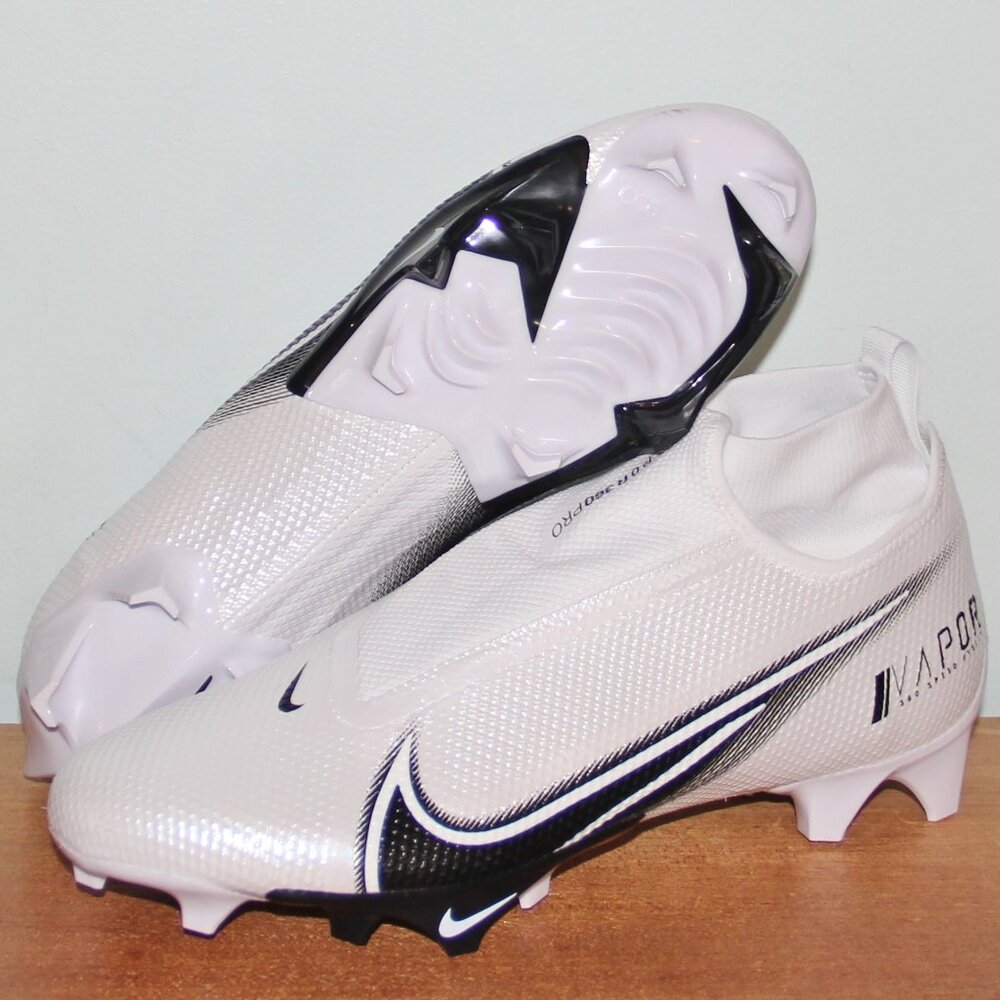 Nike Vapor Edge Pro 360 Football Cleats Mens 14 White Black